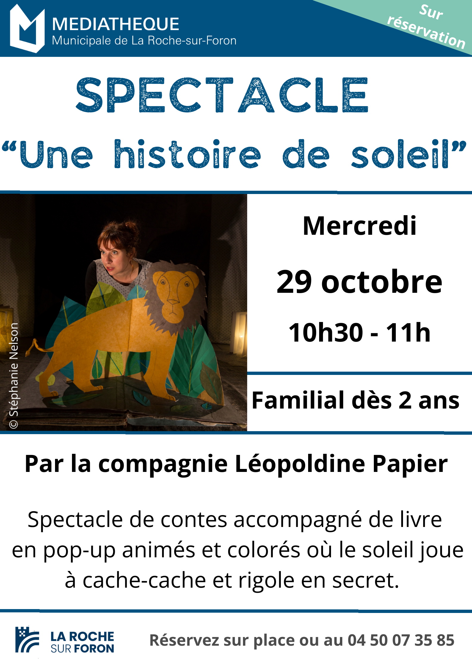 Couverture de SPECTACLE - Une histoire de soleil