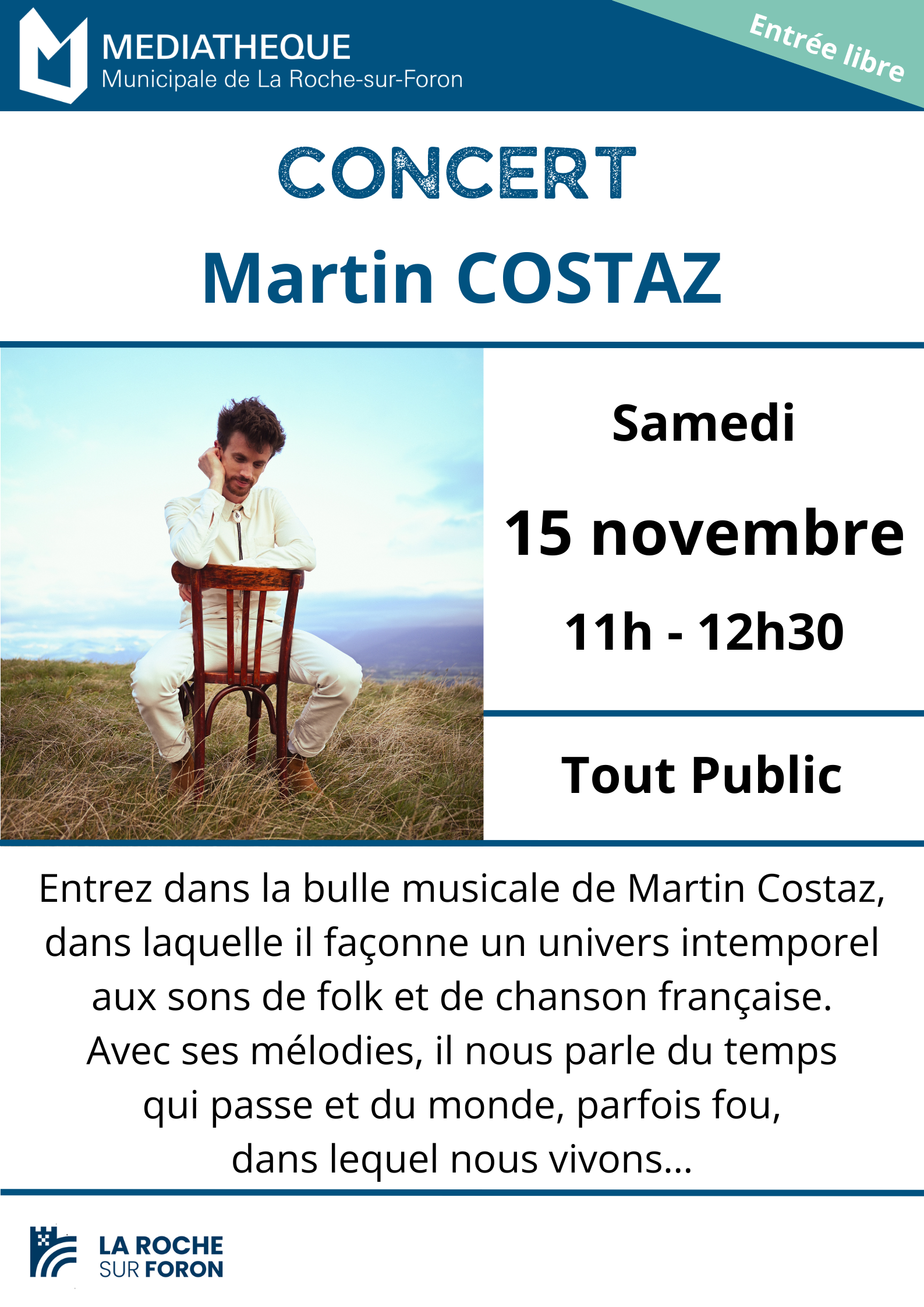 Couverture de MARTIN COSTAZ - Concert
