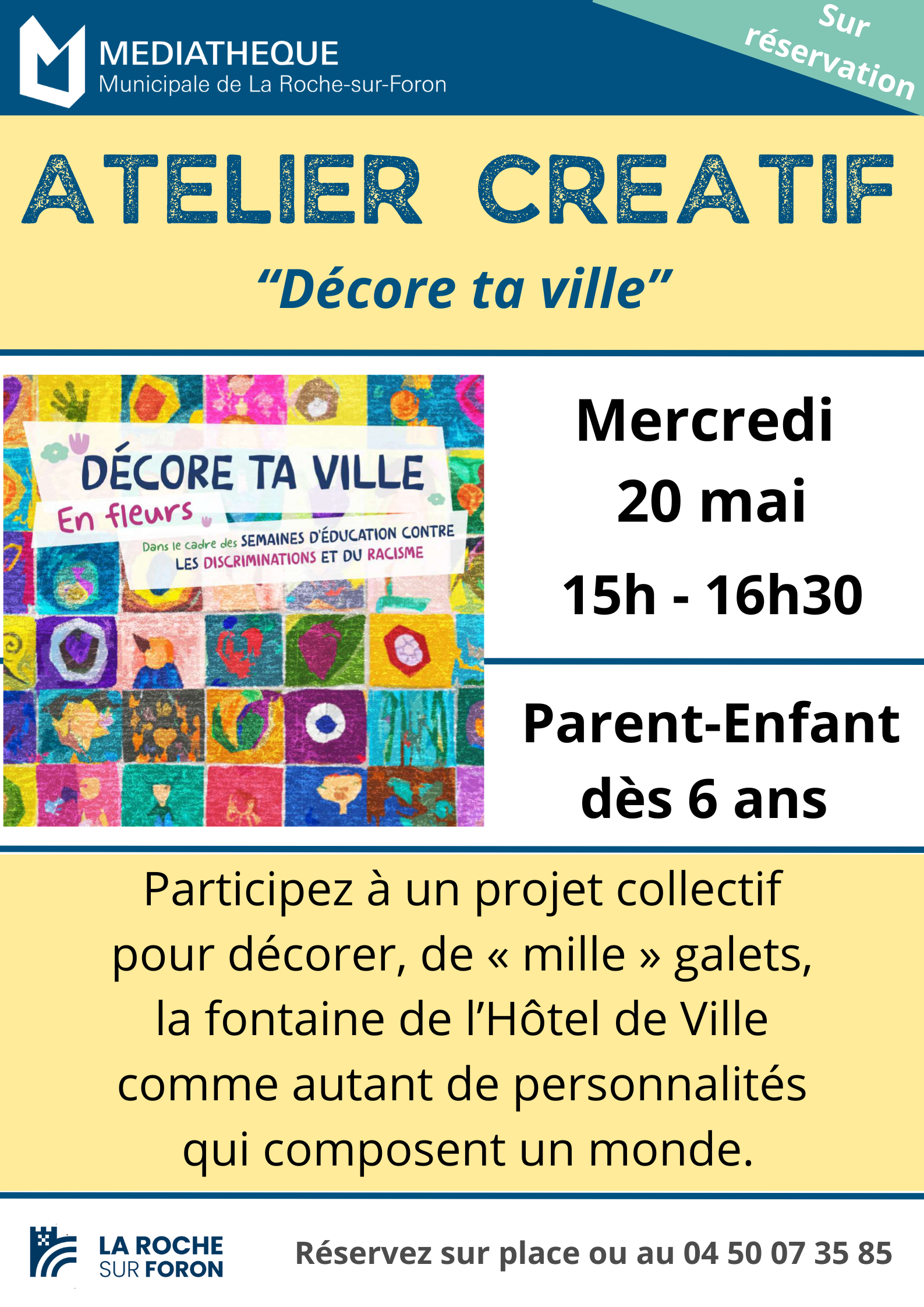 Couverture de Atelier "D&eacute;core ta ville"