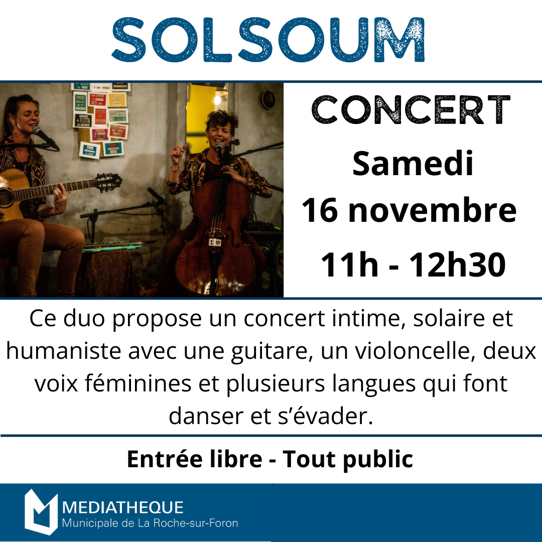 Couverture de SOLSOUM - Concert