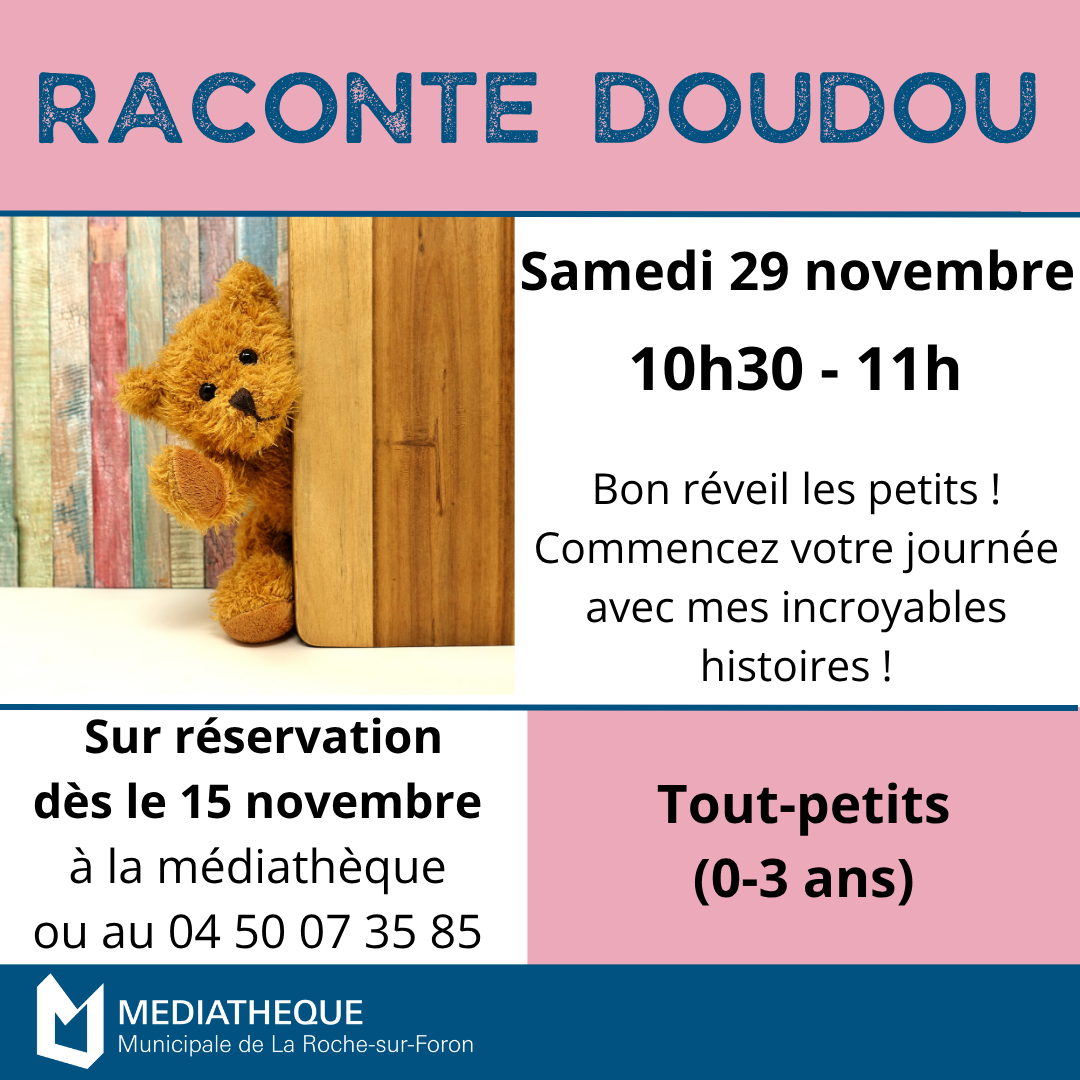 Couverture de RACONTE DOUDOU - Novembre