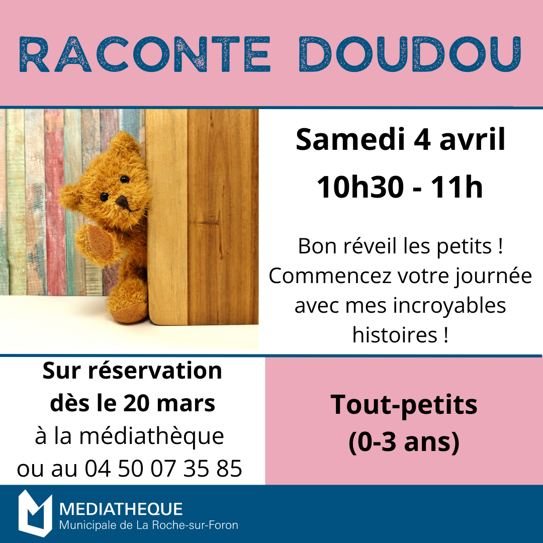 Couverture de RACONTE DOUDOU - Avril